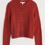 Seasalt Cornwall Dawson Pick Cardigan Merino Red Sail - La Vie en Rose Damesmode