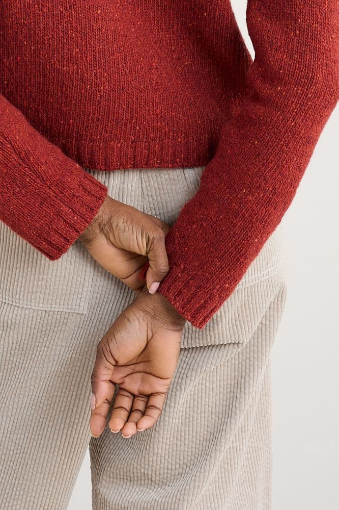 Seasalt Cornwall Dawson Pick Cardigan Merino Red Sail - La Vie en Rose Damesmode