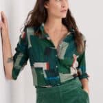 Seasalt Cornwall Larissa Shirt Aerial Field Coppice - La Vie en Rose Damesmode