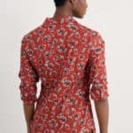 Seasalt Cornwall Larissa Shirt Artist Camellia Red Sail - La Vie en Rose Damesmode (1)