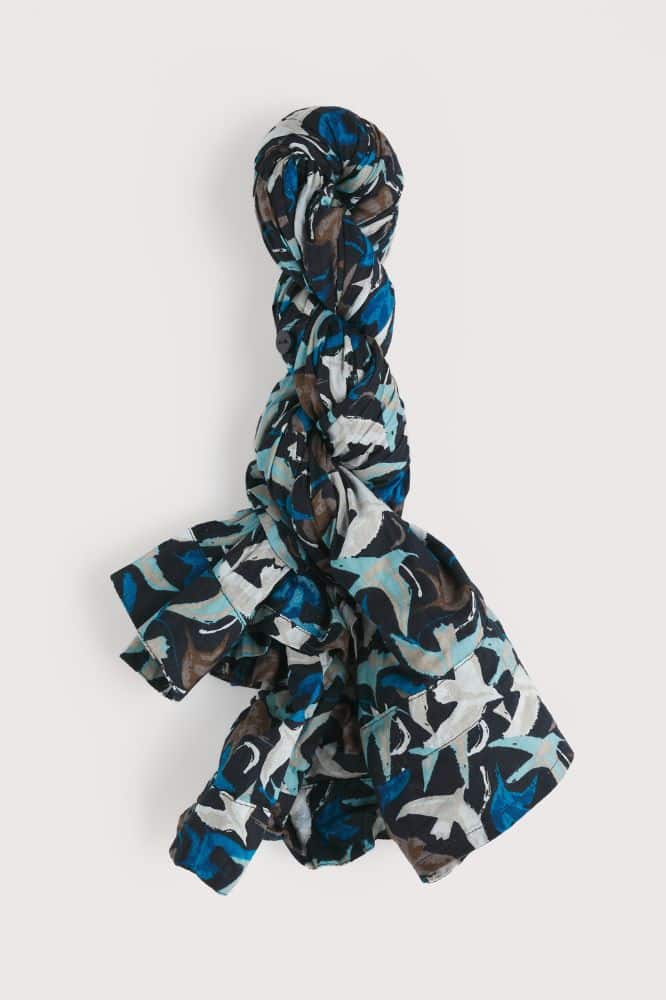 Seasalt Cornwall Larissa Shirt Swooping Birds Onyx- La Vie en Rose Damesmode