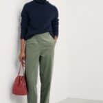 Seasalt Cornwall Trethornes Trouser Dusky Green - La Vie en Rose Damesmode