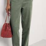 Seasalt Cornwall Trethornes Trouser Dusky Green - La Vie en Rose Damesmode