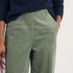Seasalt Cornwall Trethornes Trouser Dusky Green - La Vie en Rose Damesmode