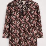 Seasalt Cornwall Wavecrest Jersey Shirt (GOTS) Swooping Birds Onyx - La Vie en Rose Damesmode