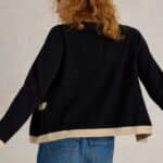 White Stuff Charlotte Cardi Black Multi - La Vie en Rose Damesmode