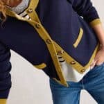 White Stuff Charlotte Cardi Dark Navy - La Vie en Rose Damesmode