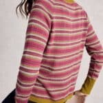 White Stuff Lulu Pattern Cardi Pink Multi - La Vie en Rose Damesmode