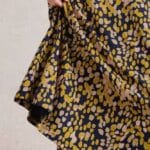 White Stuff Madeline Jersey Dress Chartreuse Multi - La Vie en Rose Damesmode