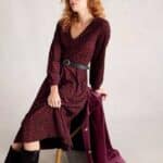 White Stuff Megan Jersey dress Pink Multi - La Vie en Rose Damesmode