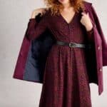 White Stuff Megan Jersey dress Pink Multi - La Vie en Rose Damesmode