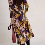 White Stuff Rua Jersey Shirt Dress Navy Multi - La Vie en Rose Damesmode