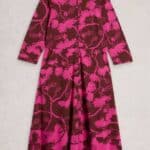 White Stuff Rua Jersey Shirt Dress Pink Print- La Vie en Rose Damesmode