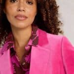 White Stuff Rua Jersey Shirt Dress Pink Print- La Vie en Rose Damesmode