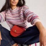 White Stuff Suzanna Spacedye Jumper Pink Multi - La Vie en Rose Damesmode