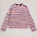 White Stuff Suzanna Spacedye Jumper Pink Multi - La Vie en Rose Damesmode