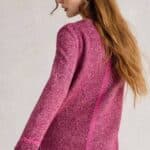 White Stuff Talia Nep Jumper Dark Plum - La Vie en Rose Damesmode