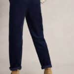 White Stuff Twister Cord Trousers Dark Navy - La Vie en Rose Damesmode