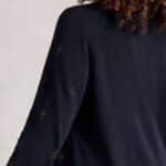 White Stuff Lulu Embroidered Cardi Navy Multi - La Vie en Rose Damesmode